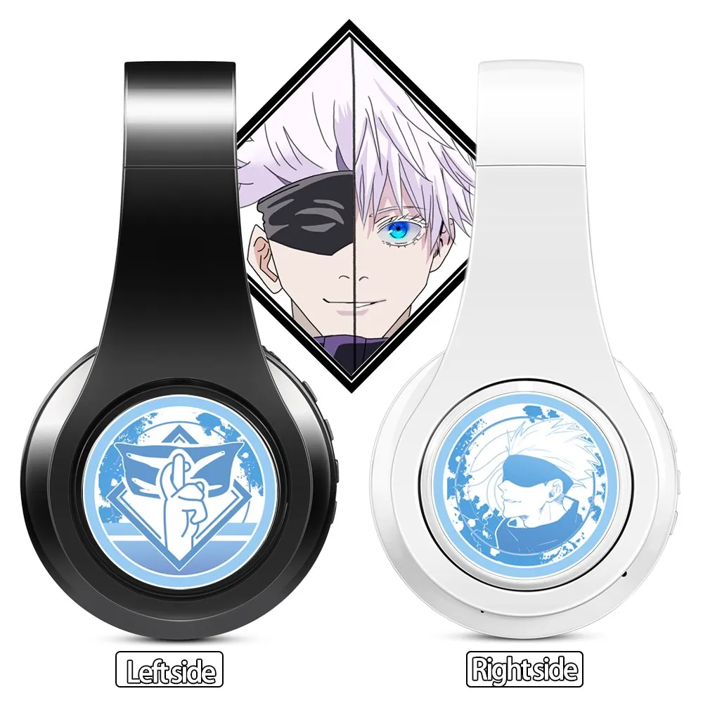 Auriculares para Juegos Cosplay Anime Jujutsu Kaisen Gojou Satoru, Auriculares Bluetooth, Regalo, con Ranura para Tarjeta y Radio FM para IOS y ANDROID - AliExpress