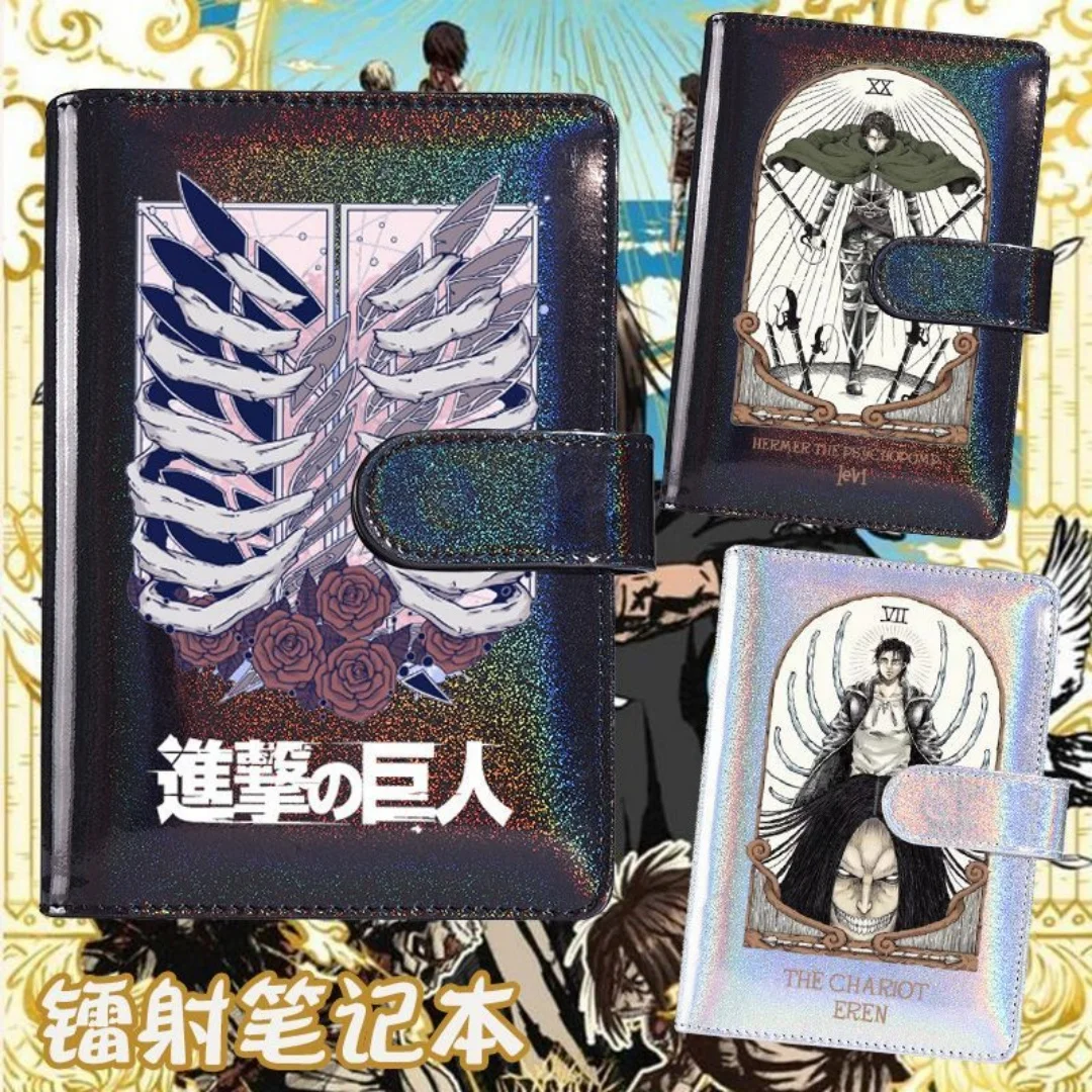 Cuaderno de Anime Ataque a los Titanes, Legión de Exploradores, Eren Jaeger, Mikasa, Cuaderno de Escritura, Papelería para Estudiantes, Oficina, Regalo para Fans