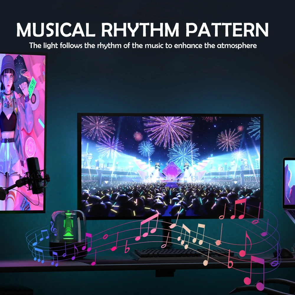 Tira de luces RGB para videojuegos, Monitor con retroiluminación, pantalla LED, sincronización de PC, pantalla de ambiente, aplicación, sincronización de música, decoración, sala de juegos, fiesta - Imagen 5