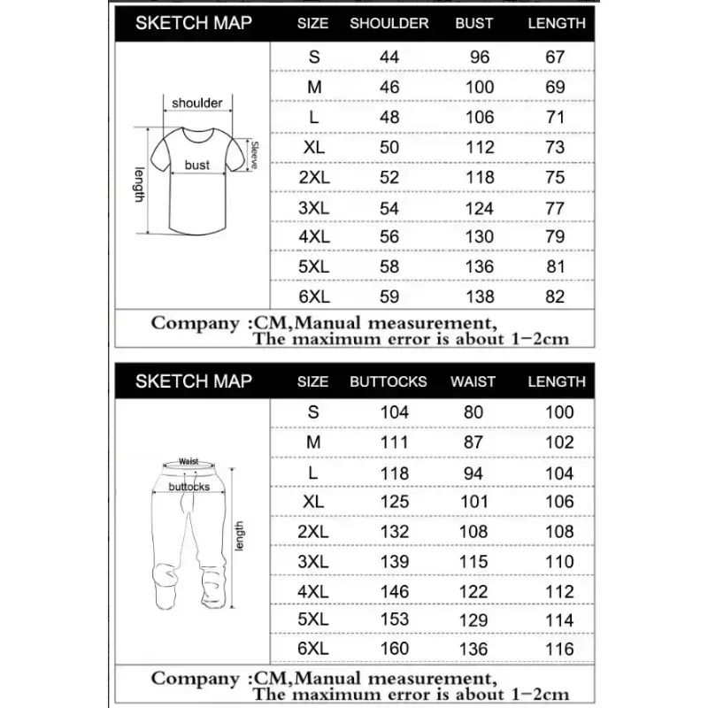 Conjunto de 2 Piezas con Estampado de Anime Japonés para Hombre/Mujer, Estilo Y2K, Camiseta y Pantalones Anchos, Ropa Deportiva Informal, 2026 - AliExpress - Imagen 5